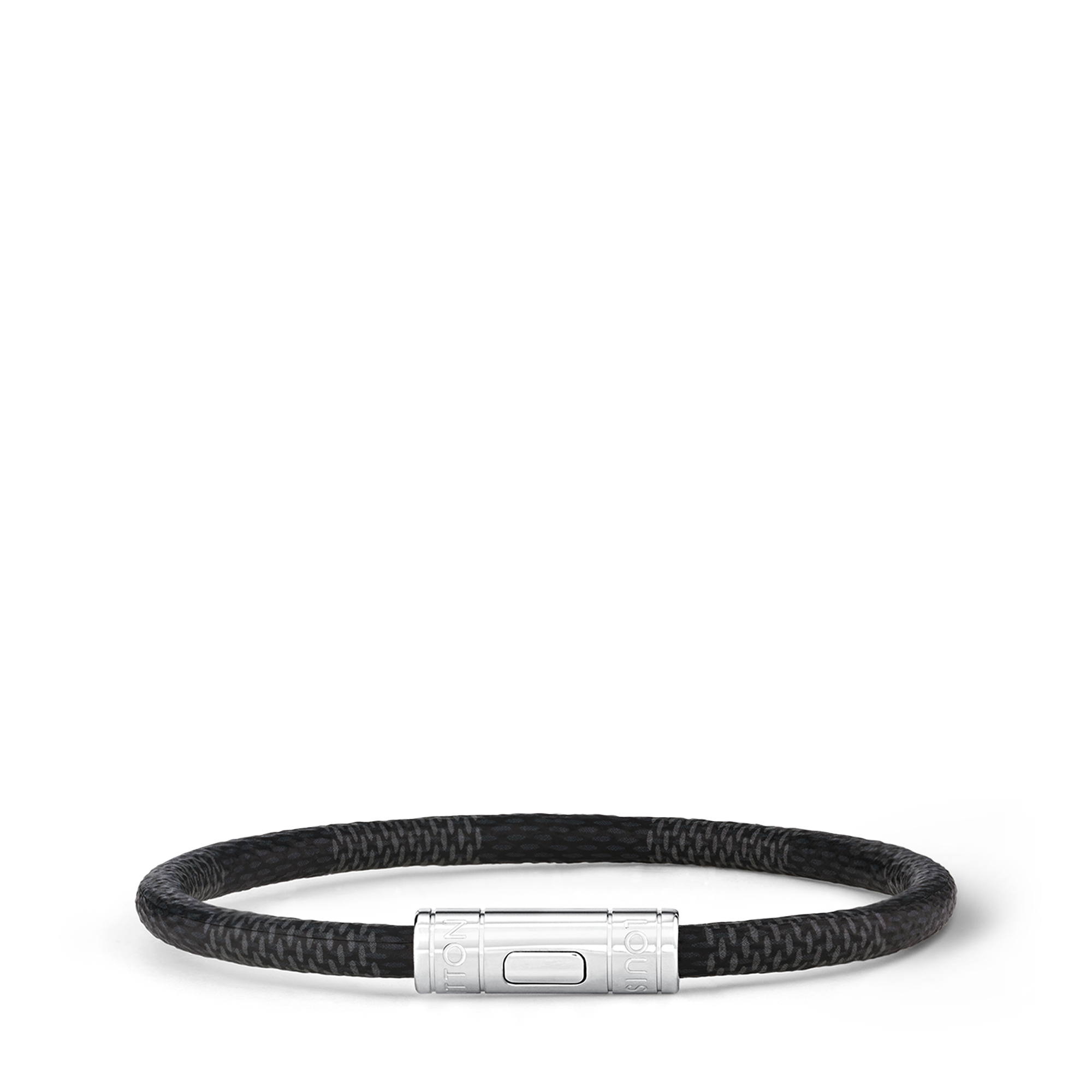 Louis Vuitton ブレスレット ブラック Keep It Bracelet - Luxury Damier Graphite Canvas Grey | LOUIS VUITTON
